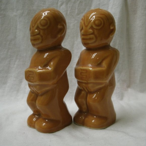 Trader Vics Tiki Figures Salt & Pepper Shakers - Picture 12 of 16